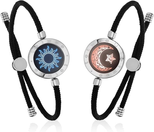 أساور Totwoo الذكية الشمس والقمر – تواصل ولمسة حب مهما كانت المسافة