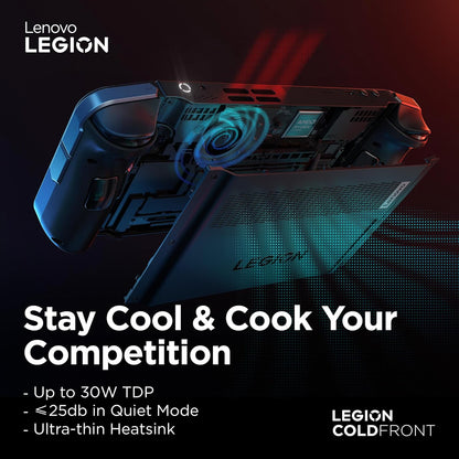 Lenovo Legion Go Shadow Black | جهاز ألعاب محمول بشاشة 8.8″ 2K ومعالج Ryzen Z1 Extreme وذاكرة 16GB